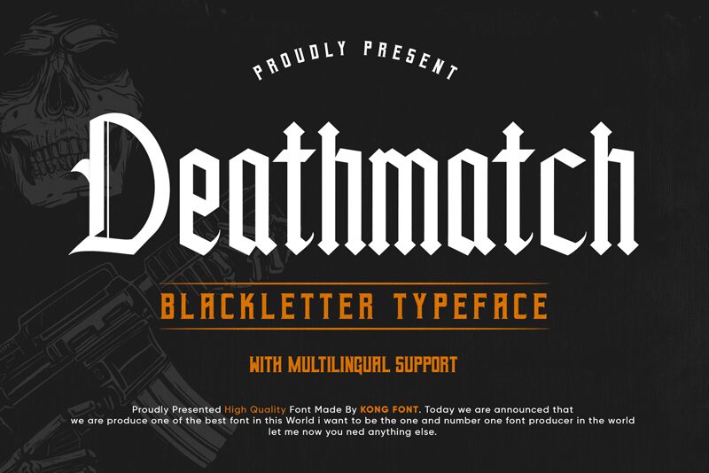 Deathmatch Schriftart