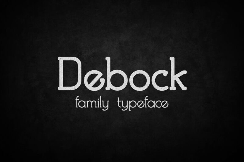 Debock Schriftart