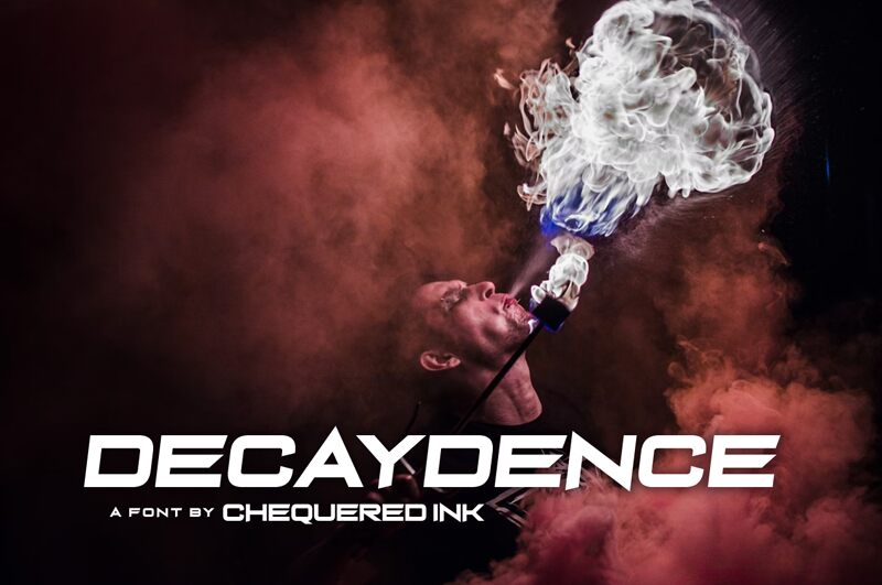 Decaydence Schriftart