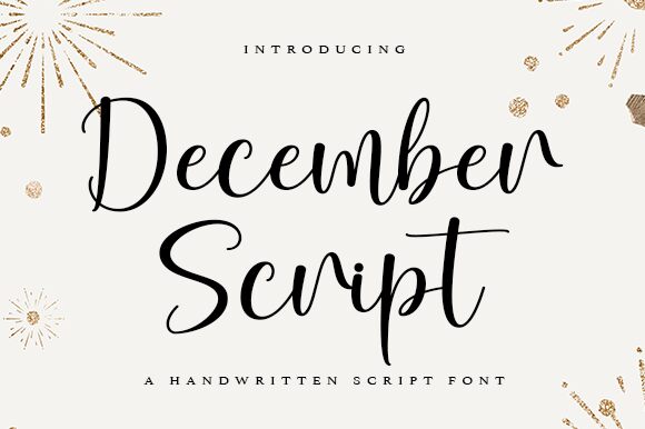 December Script font | Fonts2u.com