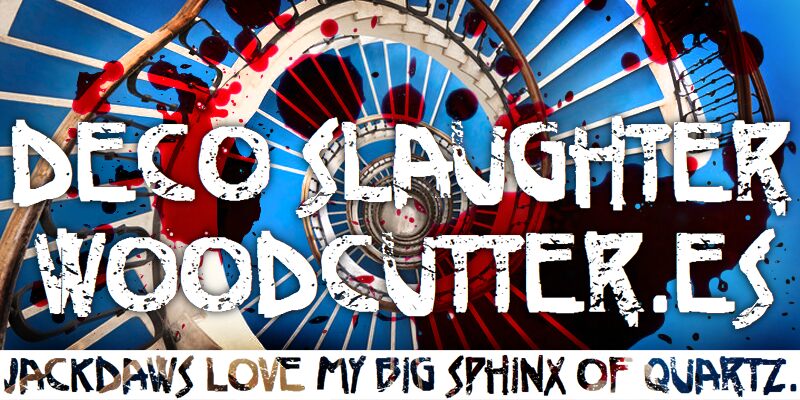 Deco Slaughter 字体