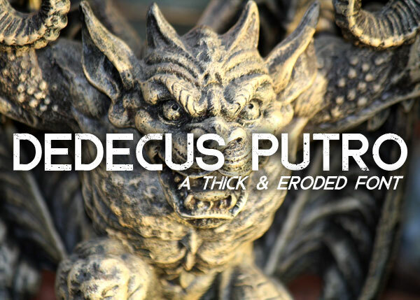 Dedecus Putro Schriftart