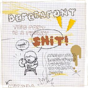 defecafont Carattere