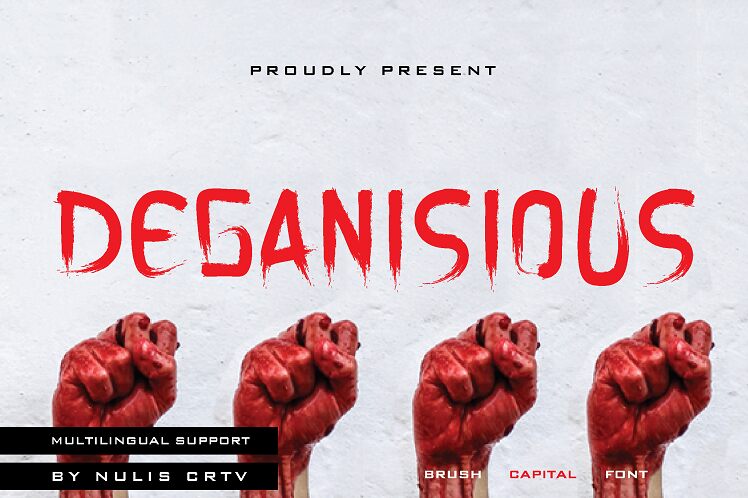 DEGANISIOUS Czcionka