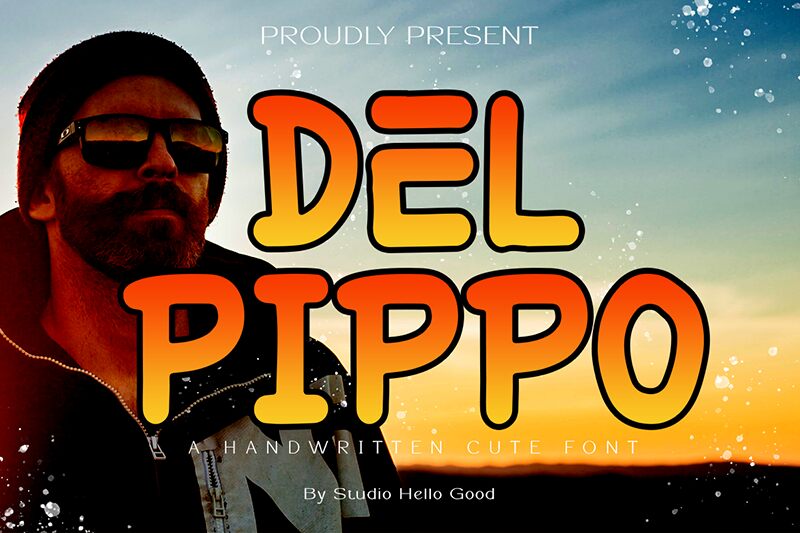 DEL PIPPO Schriftart