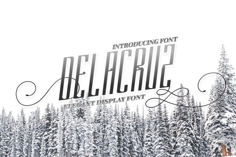 DELACRUZ Schriftart