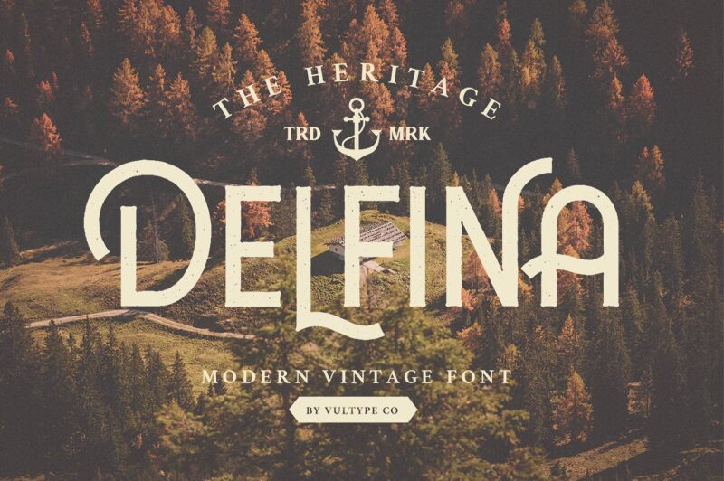 Delfina Schriftart