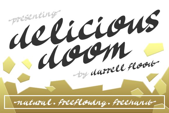 Delicious Doom 字体