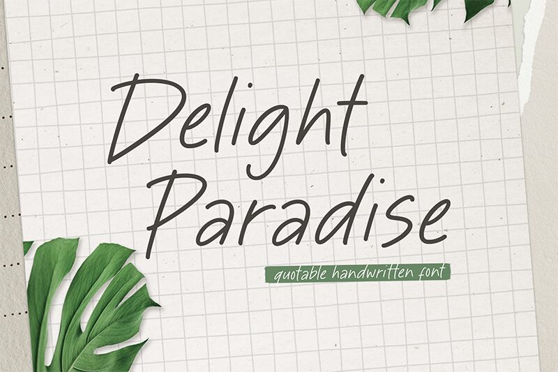 Delight Paradise Fonte