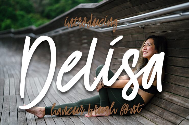 Delisa Schriftart