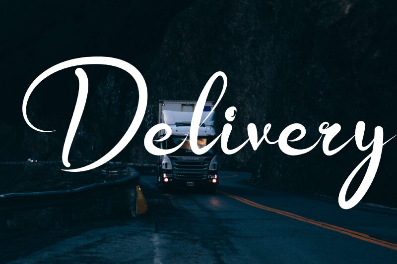 Delivery Schriftart