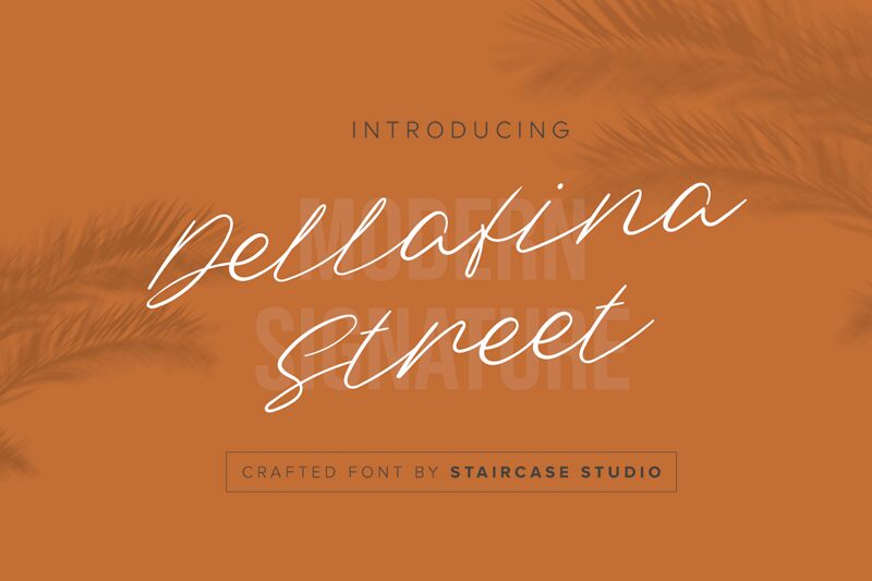 Dellafina Street 字体