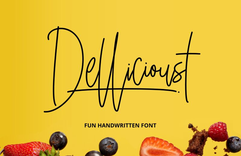 Dellicioust 字体
