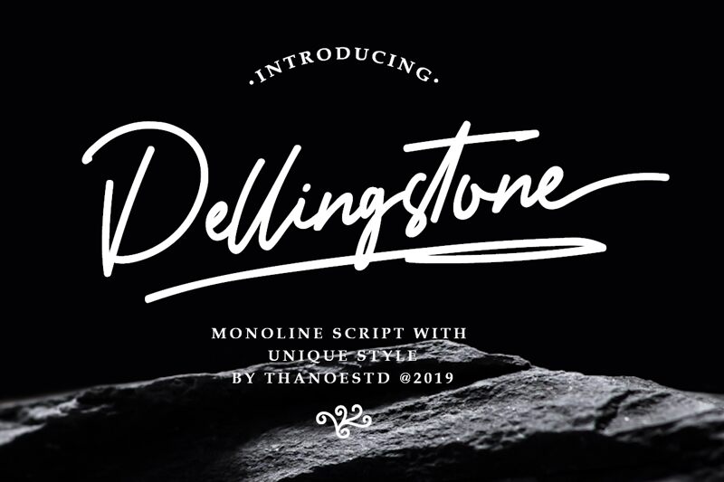 Dellingstone 字体