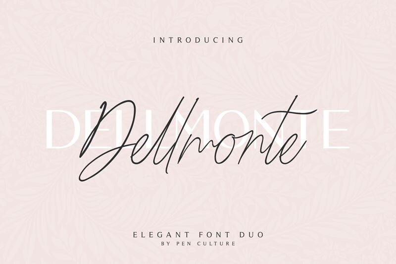 Dellmonte Sans 字体