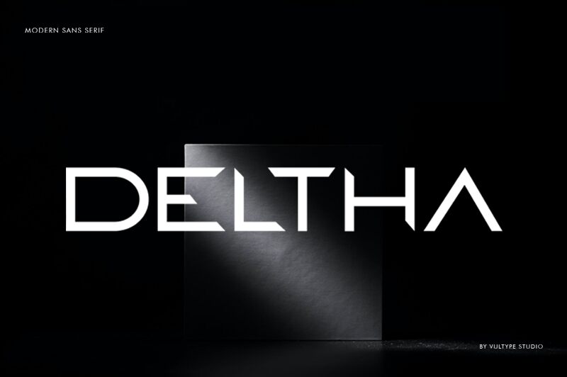 Deltha Schriftart
