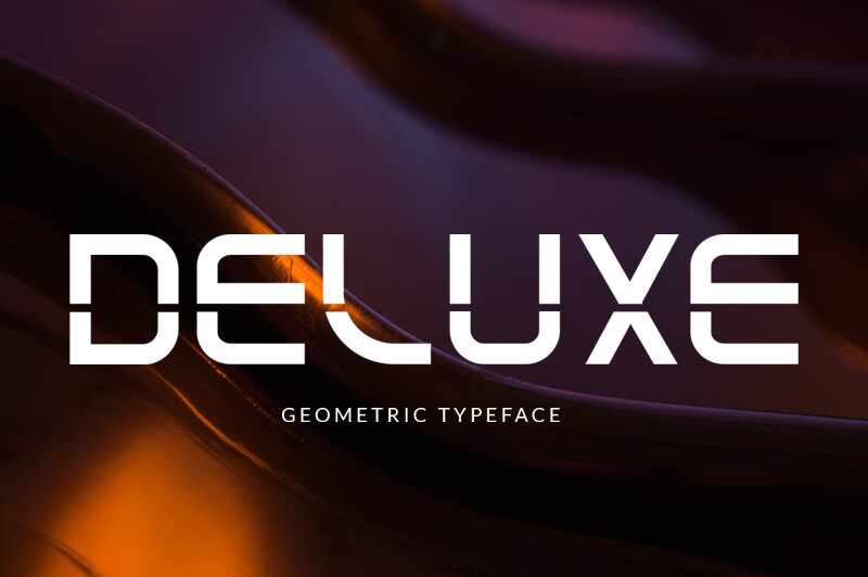 Deluxe Schriftart