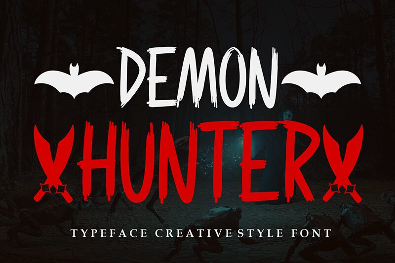 DEMON HUNTER Font