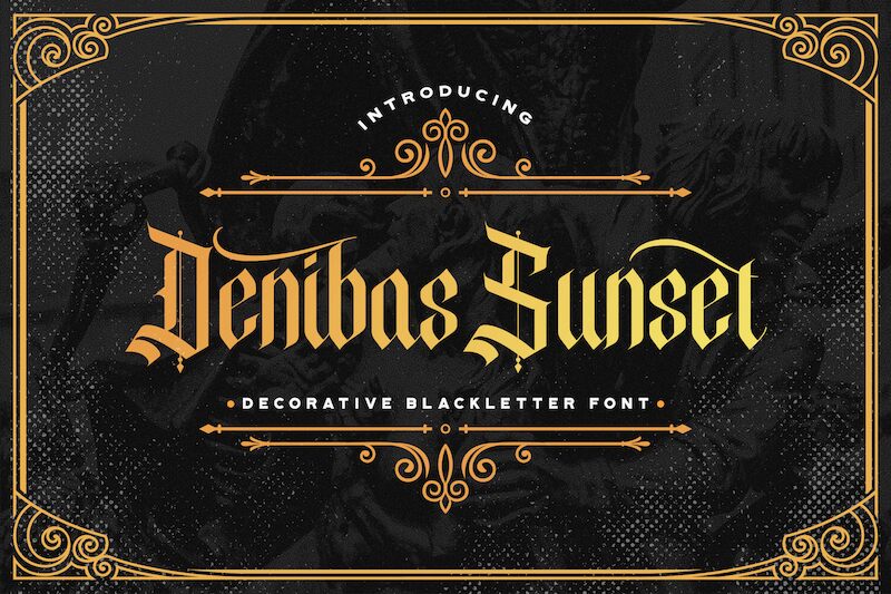 Denibas Sunset Carattere