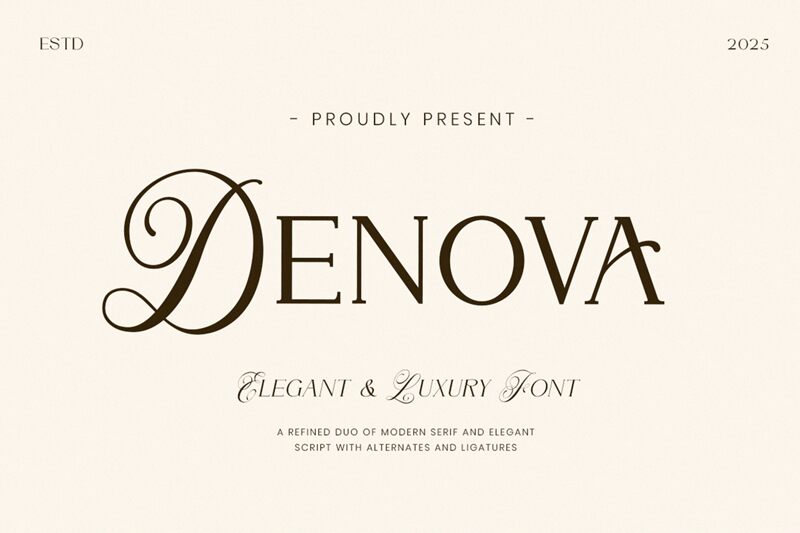 DENOVA Font