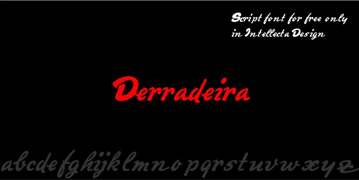 Derradeira Schriftart