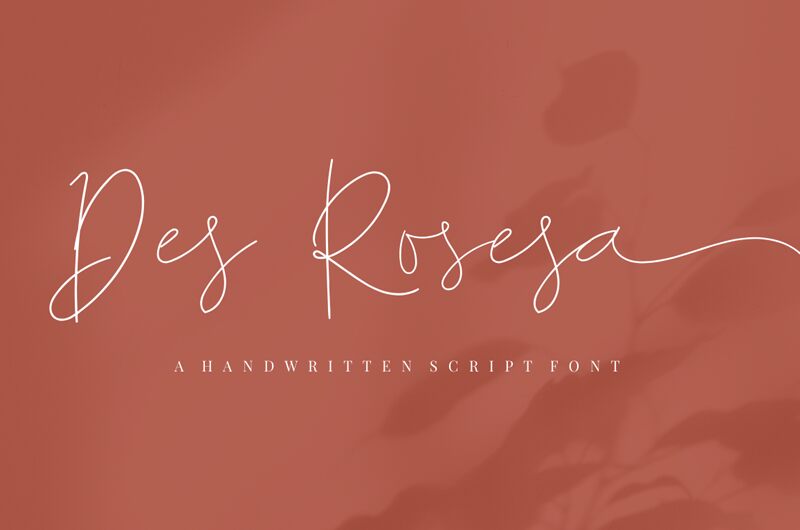 Des Rosesa Czcionka