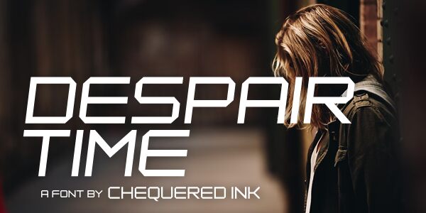 Despair Time Czcionka
