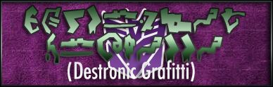 Destronic Grafitti Schriftart