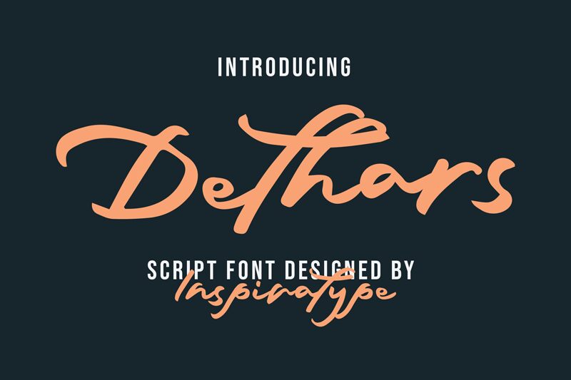 Dethars Czcionka