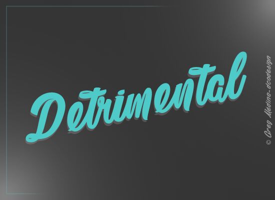 Detrimental Czcionka