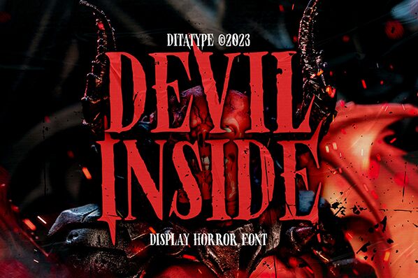 Devil Inside Schriftart