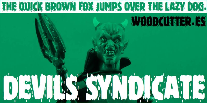 Devils Syndicate Carattere