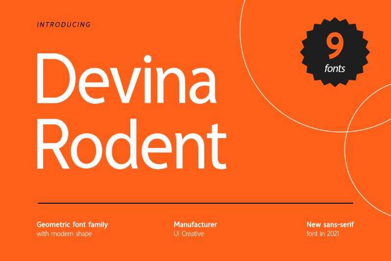 Devina Rodent الخط 