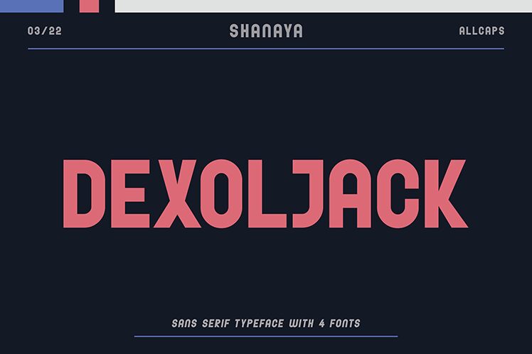 Dexoljack Schriftart