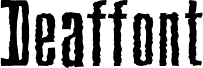 DeaffontDemo