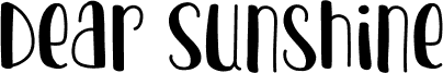 Dear Sunshine