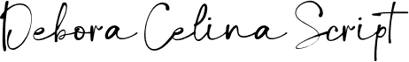 Debora Celina Script Regular