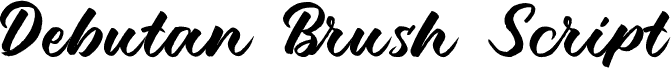 Debutan Brush Script