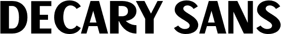 Decary Sans Bold PERSONAL USE Regular