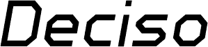 Deciso Light Italic