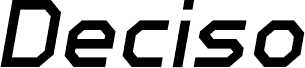 Deciso Regular Italic