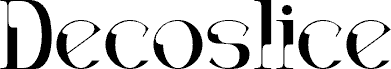 Decoslice Regular písmo