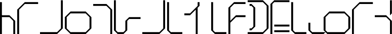 Deimosian Alphabet Regular