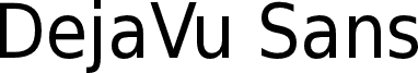 DejaVu Sans Condensed