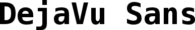 DejaVu Sans Mono Bold