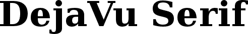 DejaVu Serif Bold