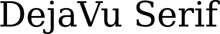 DejaVu Serif