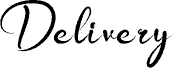 Delivery Bold Italic fuente