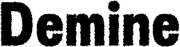 Demine Rough Regular Demo