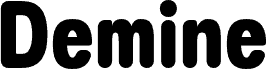 Demine Rounded Demo Regular